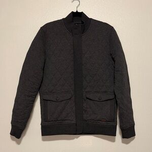 Ted Baker Charcoal Quilted Coat